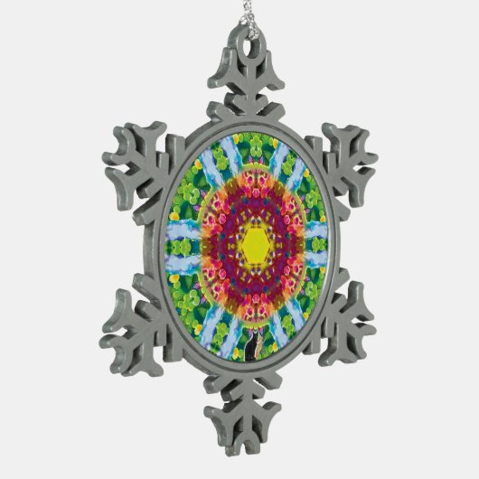 Granulair Kaleidoscope Snowflake Ornament (Links)
