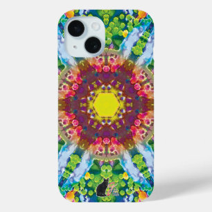 Granulaire Kaleidoscoop iPhone Hoes