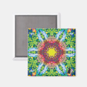 Granular Kaleidoscope Magnet (Voorkant / Achterkant)