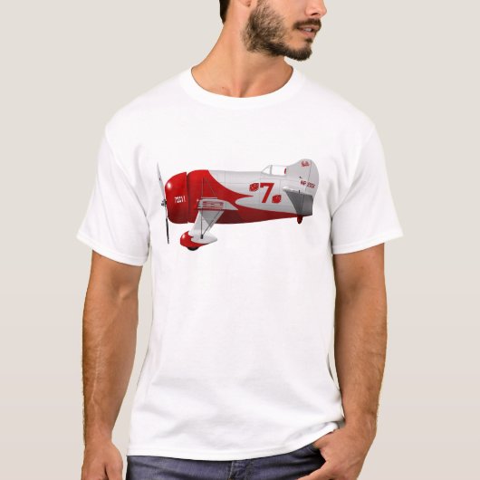 Granville Brothers Vliegtuig "Gee Bee R-1" T-shirt (Voorkant)