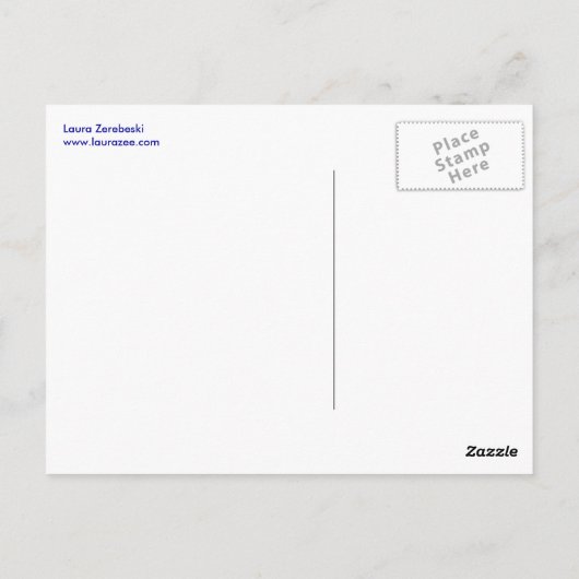 Granville Island Briefkaart (Achterkant)