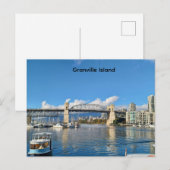 Granville Island Briefkaart (Voorkant / Achterkant)
