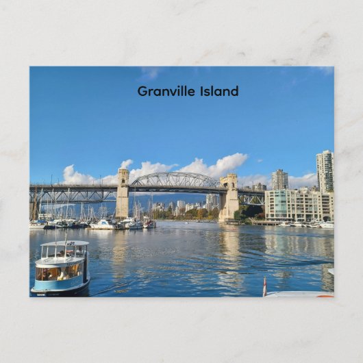 Granville Island Briefkaart (Voorkant)