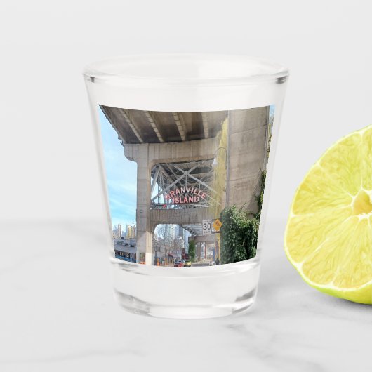 Granville Island Shot Glas (Voorkant)