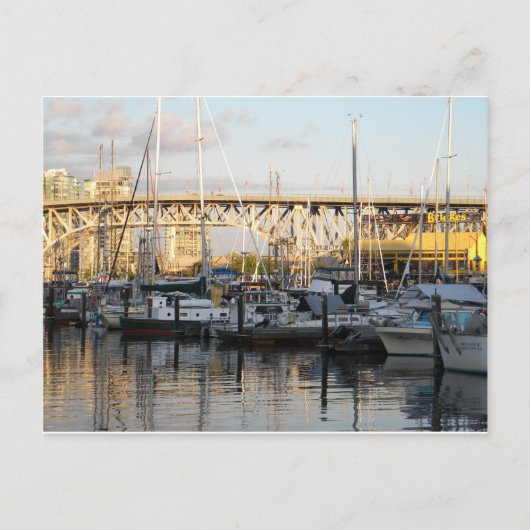 Granville Island Vancouver, BC Briefkaart (Voorkant)