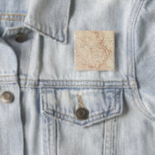 Granville, Massachusetts Vierkante Button 5,1 Cm (In situ)