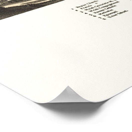 Granville, NY Panoramic Map - 1886 Poster (Hoek)