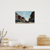 Granville Street Uitzicht Poster (Keuken)