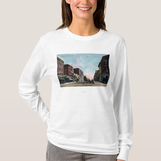 Granville Street Uitzicht T-shirt (Voorkant)