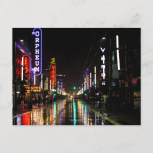 Granville Street, Vancouver, Canada Briefkaart
