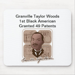 Granville T Bossen Producten met tekst & Foto #600 Muismat