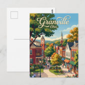 Granville, VS Briefkaart (Voorkant / Achterkant)