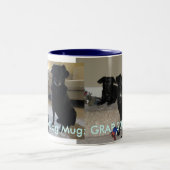 GRAP 2010 Blauw Tweekleurige Koffiemok (Center)