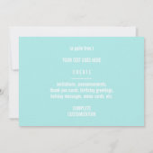 grap flora palmboom kaart (Achterkant)