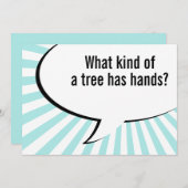 grap flora palmboom kaart (Voorkant / Achterkant)