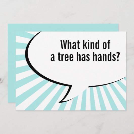 grap flora palmboom kaart (Voorkant / Achterkant)