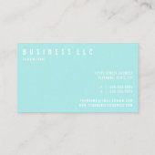 grap flora palmboom visitekaartje (Achterkant)