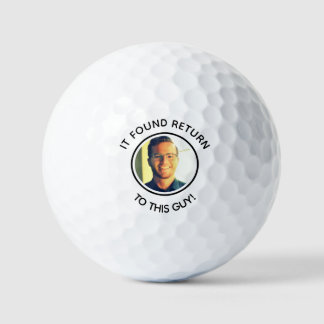 grap grappig Custom papa foto golfbal Golfballen