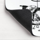 grap in de noodzaal muismat (Hoek)