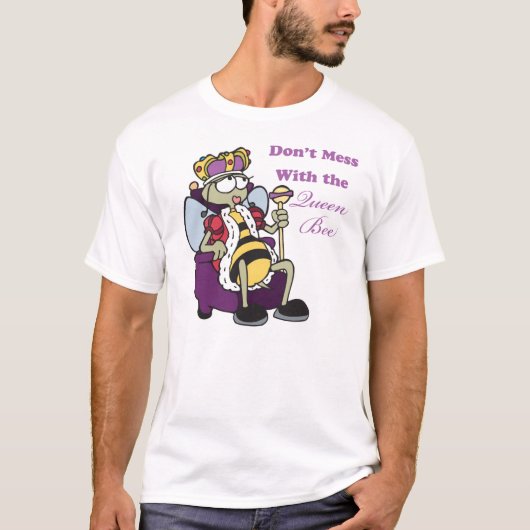 grap niet met de koningin bij t-shirt (Voorkant)