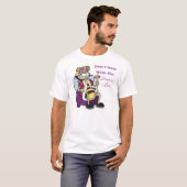grap niet met de koningin bij t-shirt (Voorkant volledig)
