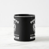 Grap niet met Mama Beer Moederdag Moeder Cool Mok (Midden)