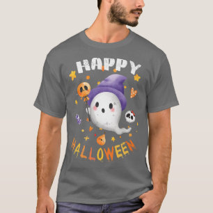 Grap of een Morsige Halloween Geest Heks Leuk voor T-shirt