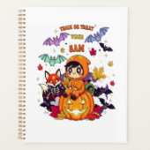 Grap of Zoet Schattig Halloween Planner (Voorkant)