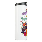 Grap of Zoet Schattig Halloween Thermosbeker (Gedraaid links)