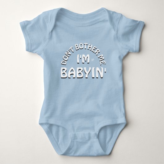 Grap over de driftbuien van baby's v3 romper (Voorkant)