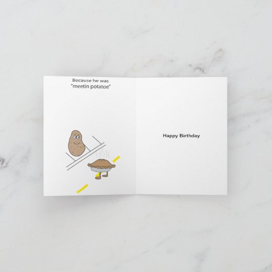 grap: pastei kaart (Binnen)