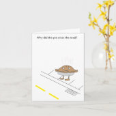 grap: pastei kaart (Gele Bloem)