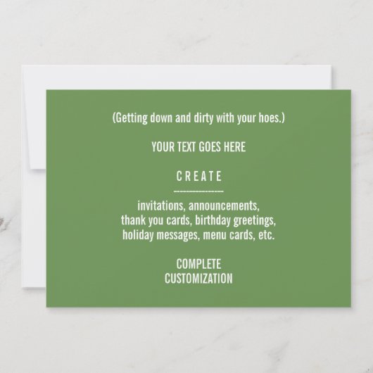 grap tuinslangen kaart (Achterkant)