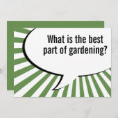 grap tuinslangen kaart (Voorkant / Achterkant)