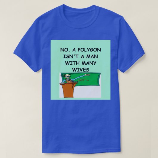 grap van de wiskunde 62 1 t-shirt (Design voorkant)