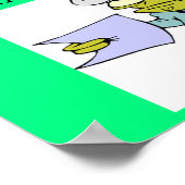 grap voor buitenaardse arts poster (Hoek)