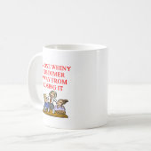 grap WAITRESS cudtomer Koffiemok (Voorkant links)