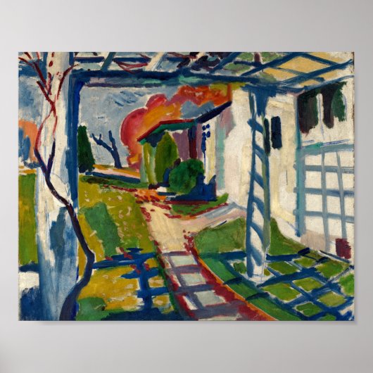 Grape Arbor | Henry Lyman Saen Poster (Voorkant)