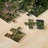 Grape Barn met Pyreneeën in Distance Margon France Legpuzzel (Zijkant)