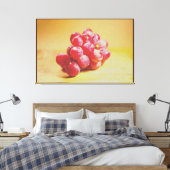 "Grape" Cute Photo. Bestel nu Canvas Afdruk (Insitu (Slaapkamer))