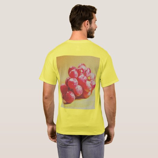 "Grape" Cute Photo. Bestel nu T-shirt (Achterkant volledig)
