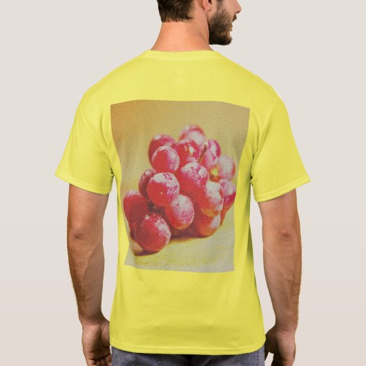 "Grape" Cute Photo. Bestel nu T-shirt (Achterkant)