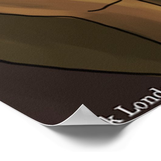 Grape Divorce Funny Poster (Hoek)