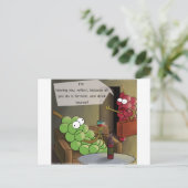 Grape Divorces Funny Briefkaart (Staand voorkant)