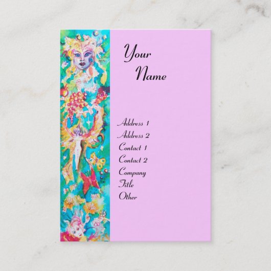 GRAPE FAIRY-TABEL 9 VISITEKAARTJE (Voorkant)