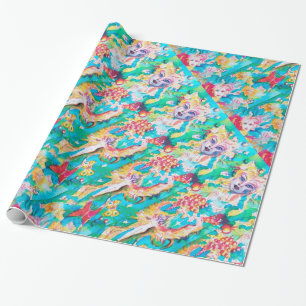 GRAPE FAIRY TALE CADEAUPAPIER