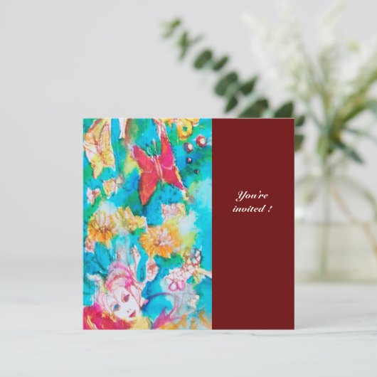 GRAPE FAIRY TALE Colorful Fantasy Kaart (Staand voorkant)