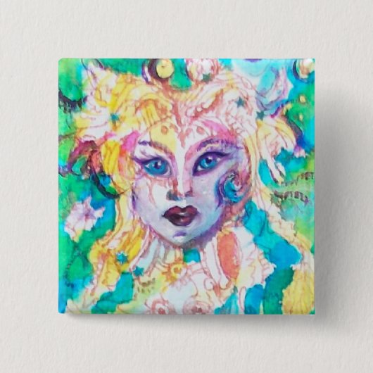 GRAPE FAIRY TALE VIERKANTE BUTTON 5,1 CM (Voorkant)