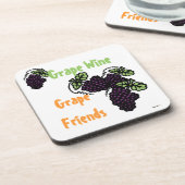 Grape Friends Bier Onderzetter (Linkerzijde)
