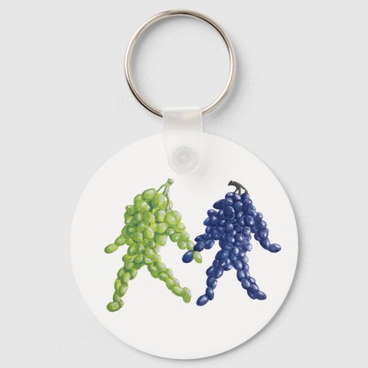 Grape Friends Sleutelhanger (Voorkant)